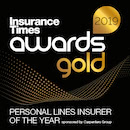 Insurance Times Personal Lines Insurer of the Year winner 2019