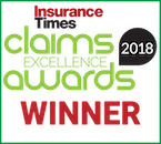 Insurance Times Claims Excellence winner 2018